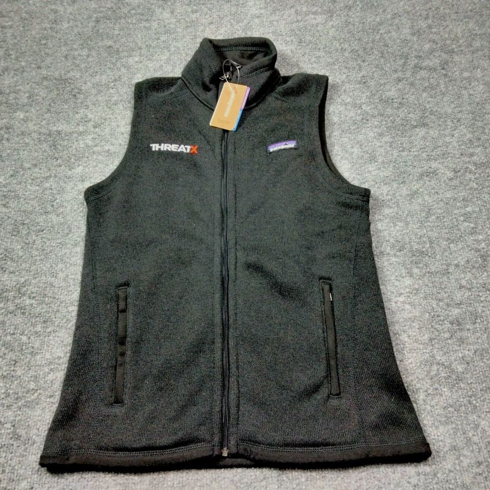 Patagonia Better Sweater Vest Women Dary Gray Size S Full Zip Outdoors